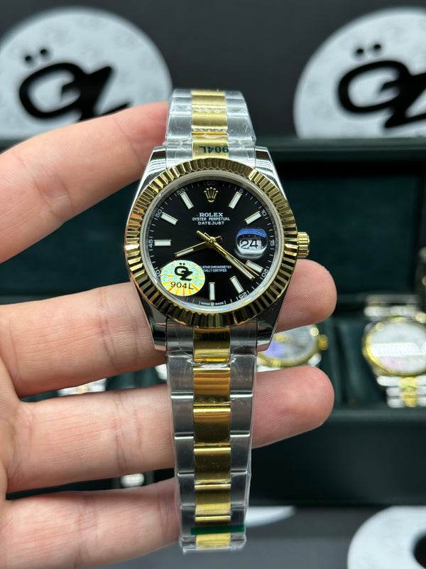 Heren Rolex Datejust 41mm (Goud) Gold Replica