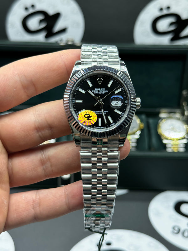 Heren Rolex Datejust ll (41mm) 126334 Jubilee Steel Black Dial 2022 Replica