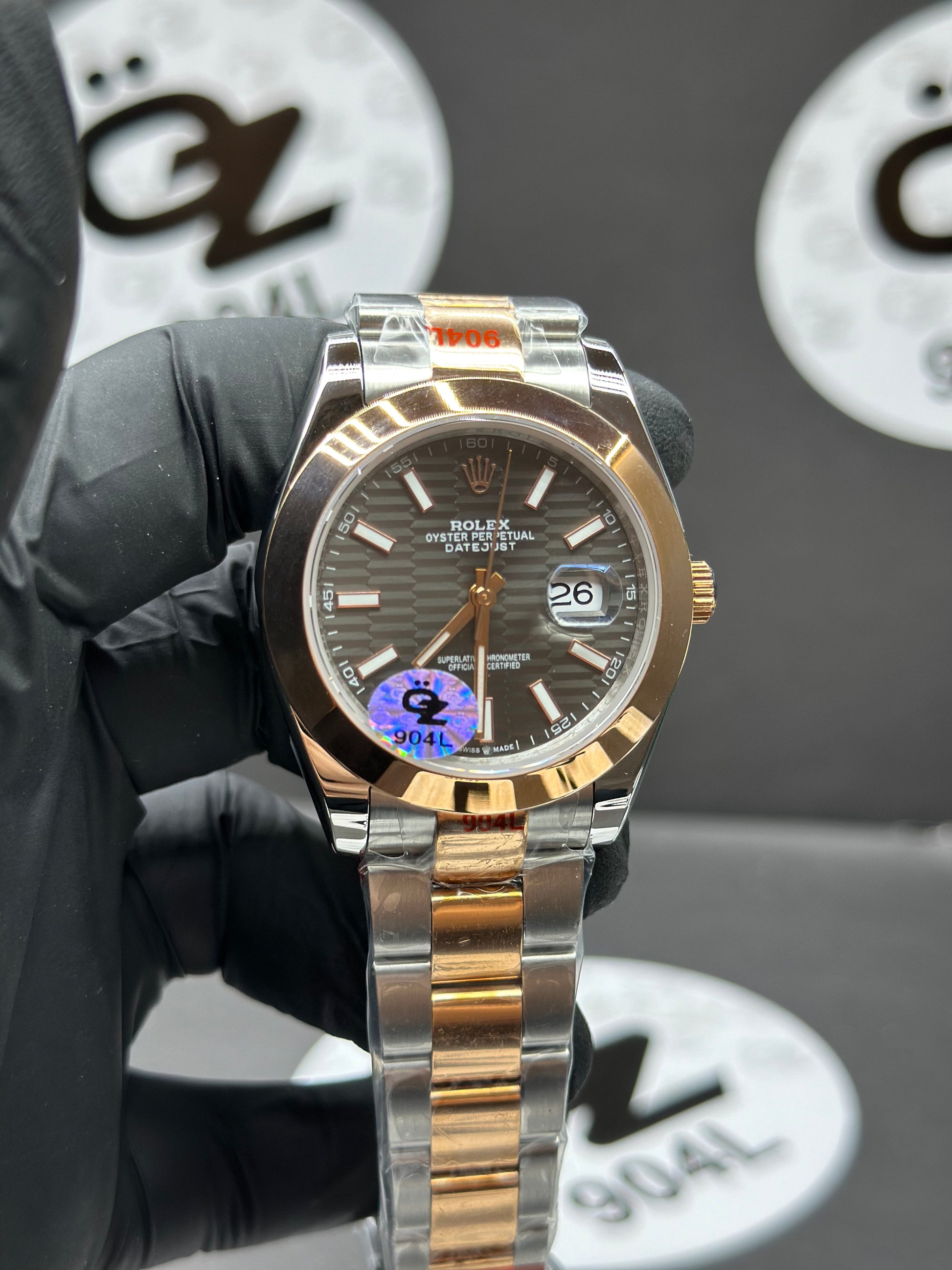 Rolex Datejust ll 26 (41 mm) 126334 Oyster / Marron Réplique