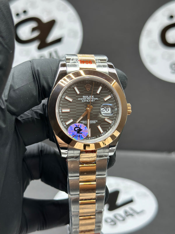 Rolex Datejust ll 26 (41 mm) 126334 Oyster / Marron Réplique