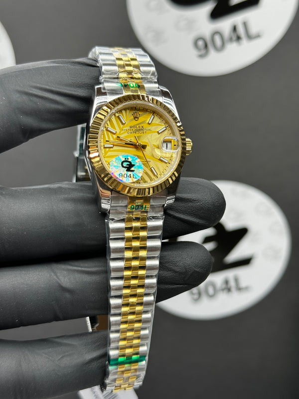 Rolex Datejust Or (31 mm) Bracelet Jubilé Dames