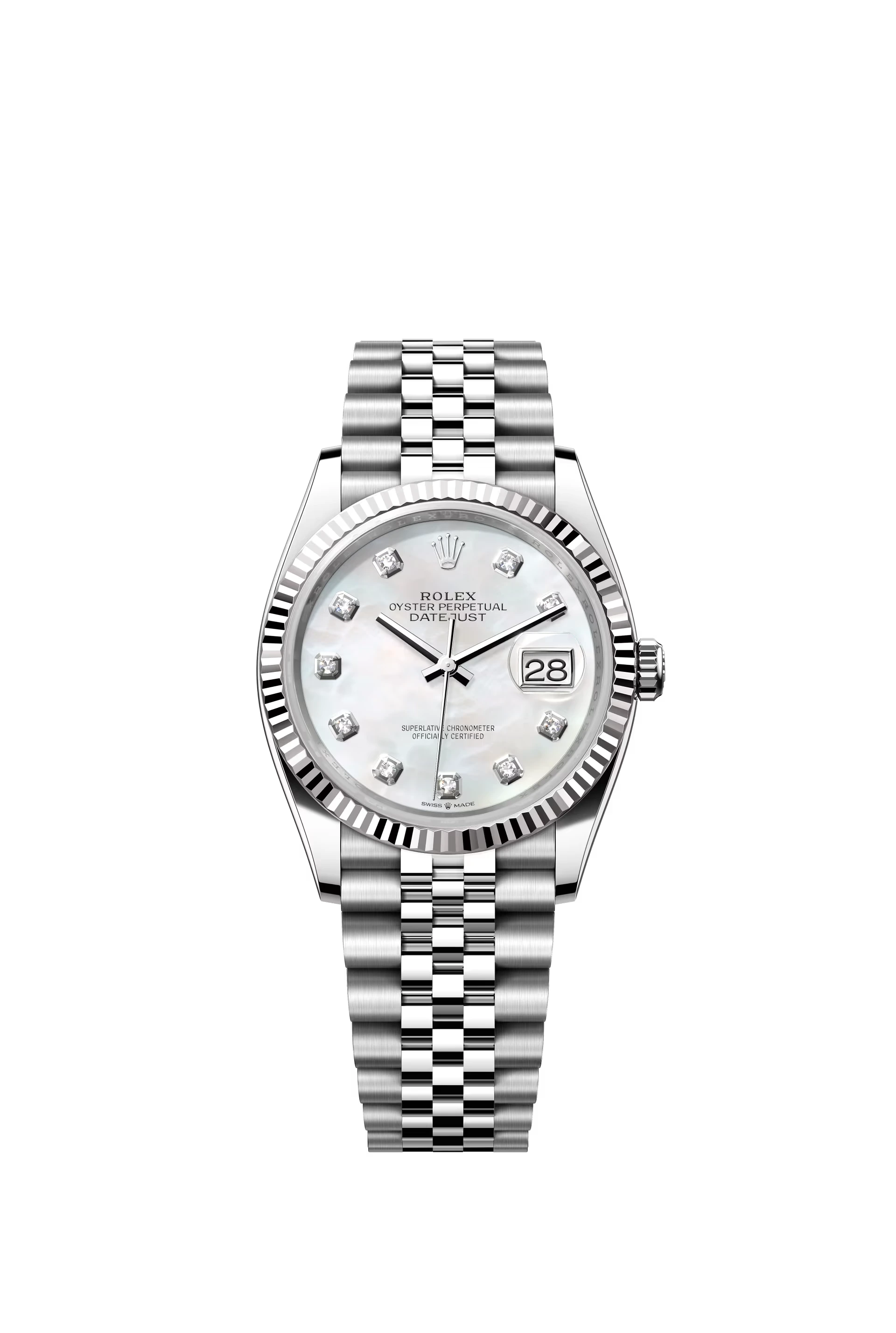 Rolex Datejust 126334 Mother of Pearl Dial Jubilee Replica (41mm)