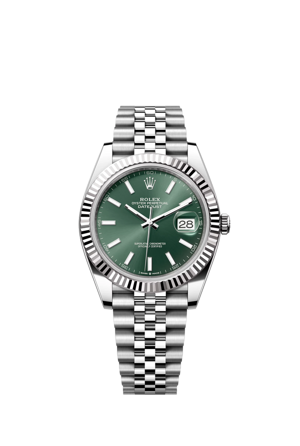 Rolex Datejust 126300 Dial Jubilee Groen Replica (41mm) Green