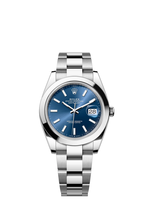 Rolex Datejust ll 26 (41mm) 126334 Oyster Steel Blue Dial / Replica