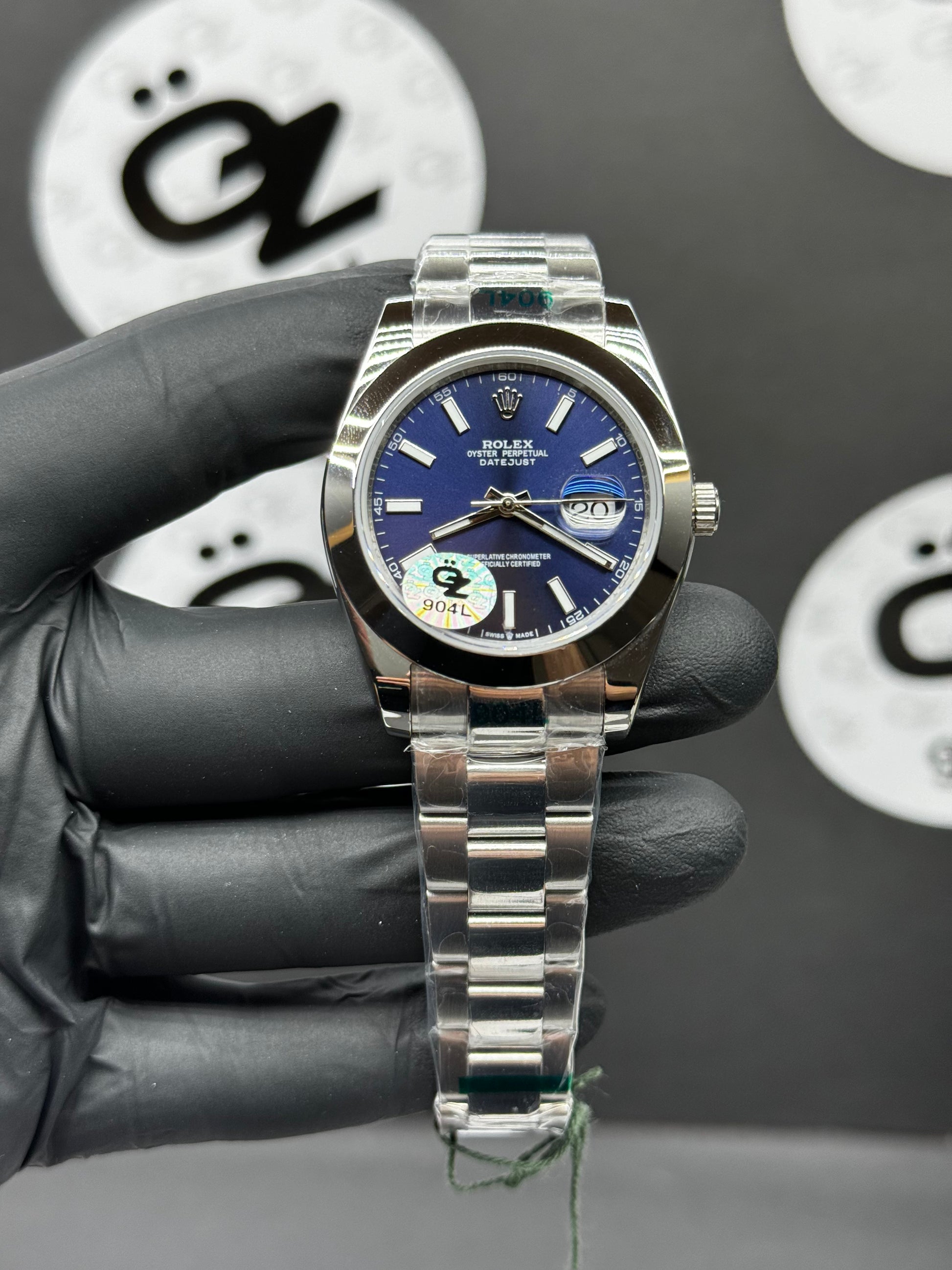 Rolex Datejust 126334 Cadran Oyster (41 mm) Bleu