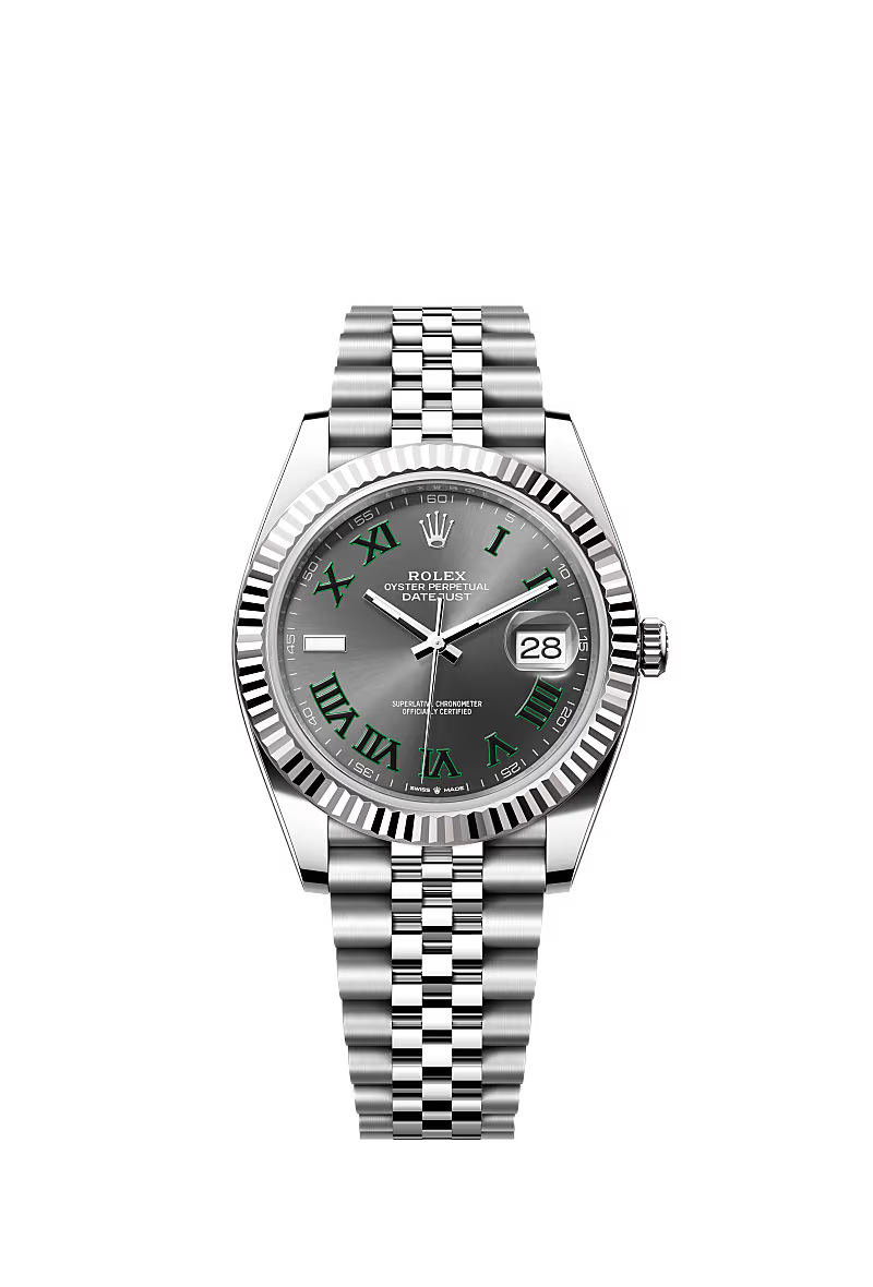 Heren Rolex Datejust (41mm) 126300 Jubilee band / Wimbledon / Replica