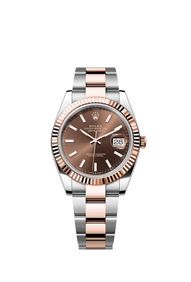 Heren Rolex Datejust 50 (41mm) (Oyster band) Chocolate 126331 Replica