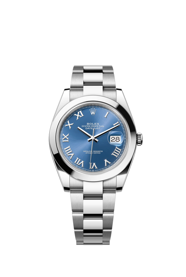 Rolex Datejust 126334 Dial Oyster (41mm) Blauw Replica